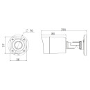 HAC-HFW1000R-S2, 1MP, 3,6mm Linse, Analog Bullet-Kamera